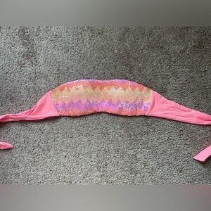 Victoria’s Secret pink sparkle bikini top size small